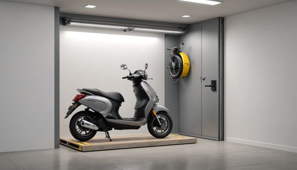 Comment ranger un deux-roues dans un petit espace clos ?